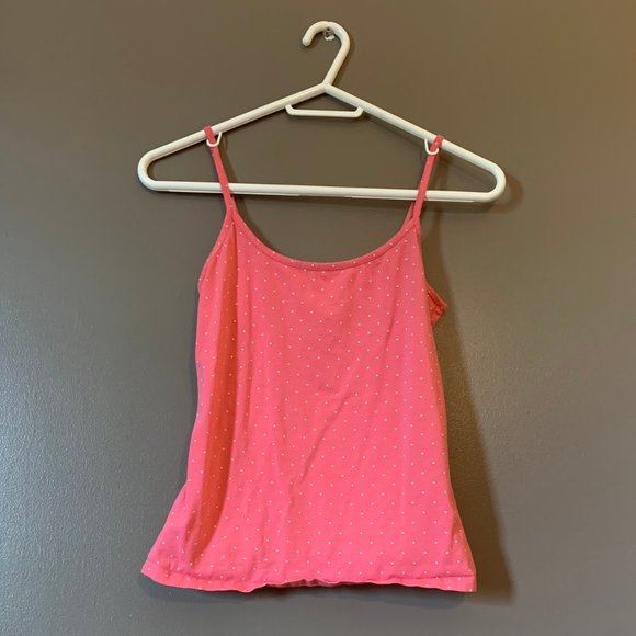 Twik Pink Polka-dot Tank Top - Picture 1 of 2